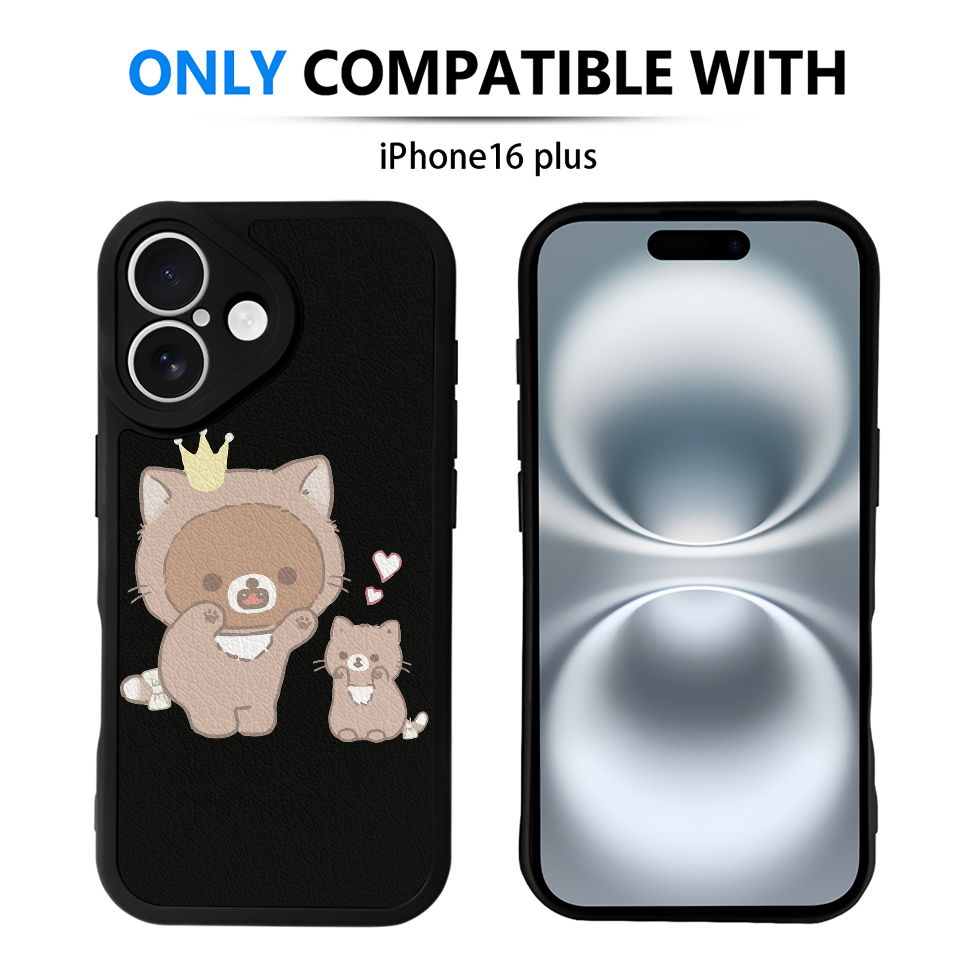 （画像用） リラックマ リラックマ キイロイトリ Rilakkuma Korilakkuma Kiiroitori 【iPhone 16シリーズ対応】シリコンスマホケース（レザー調） 材質：シリコン